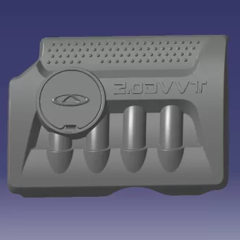کاور روی موتور تیگو ۵ TIGGO 5 T21-1031110AC-01